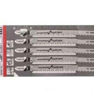 Bosch Jigsaw Blade T345XF Wood/Metal 5pcs (2608634994)