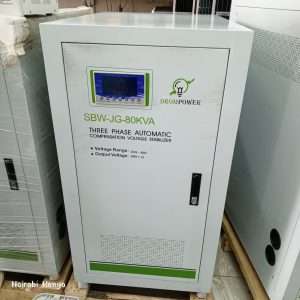 Automatic AC Voltage Stabilizer 3 Phase 80KW