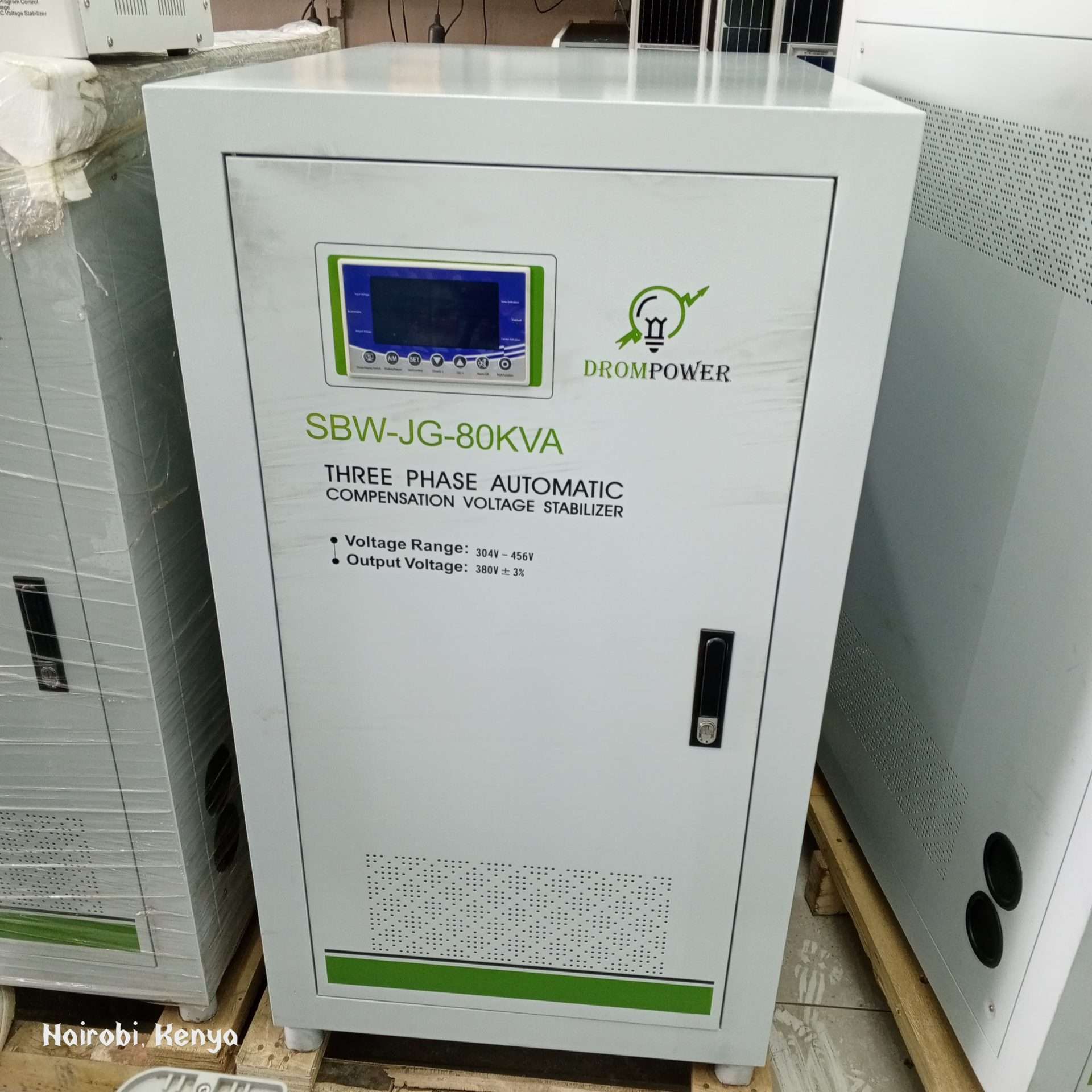 Automatic AC Voltage Stabilizer 3 Phase 80KW