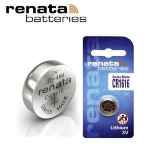 Renata CR1616 3V Lithium Coin Cell Battery
