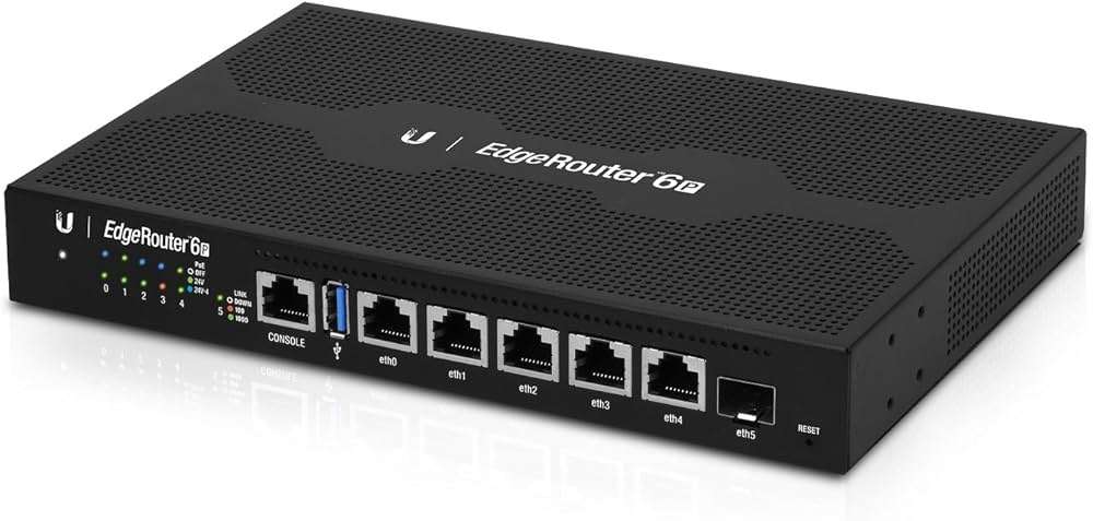 Ubiquiti EdgeRouter ER-6P Gigabit Router with SFP