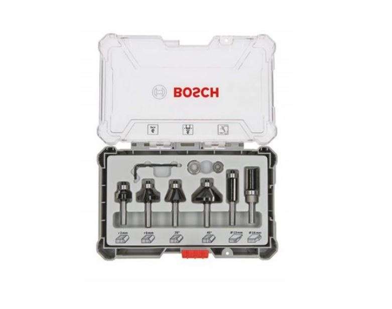 Bosch Router Bit Edging 6mm 6Pcs (2607017468)
