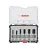 Bosch Router Bit Straight 8mm 6Pcs (2607017466)