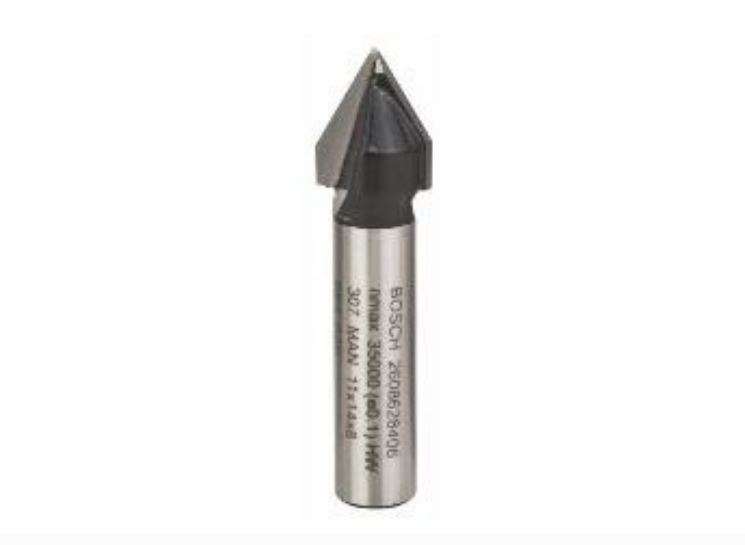 Bosch Router Bit V-Groove 8 mm