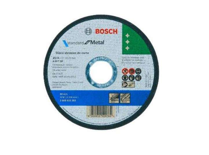 Bosch Stainless Steel Inox/Metal Cutting Disc 115mm Standard