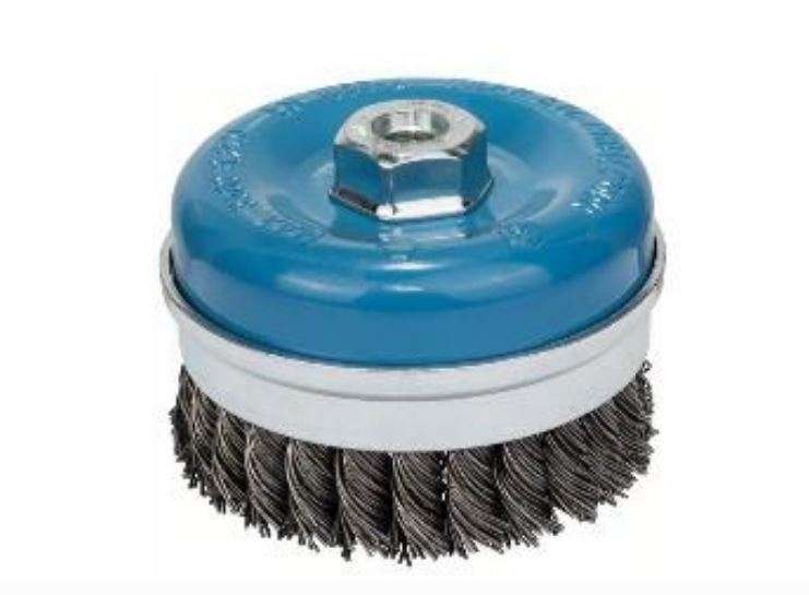 Bosch Wire Cup Brush 4” 0.8mm (1608614002)