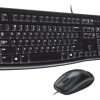 Logitech MK120 Wired Keyboard and Mouse Combo - Black - 920-002562