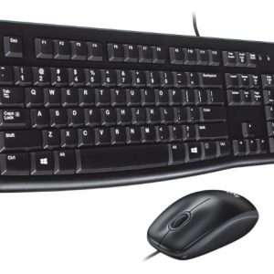 Logitech MK120 Wired Keyboard and Mouse Combo - Black - 920-002562