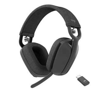Logitech Zone Vibe Wireless and Bluetooth Over-the-ear Headphones - Graphite - 981-001199