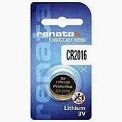 Renata CR2016 Lithium Battery 3V