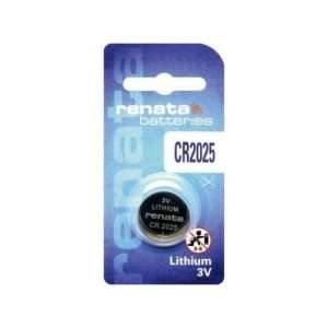 Renata CR2025 Lithium Coin Cell Battery 1-Pack