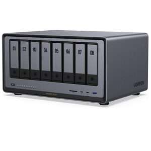 Ugreen NASync DXP8800Plus 8-Bay Network Attached Storage - CM755 (UG-35125B)