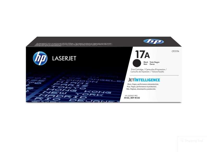 HP 17A Black Original LaserJet Toner Cartridge - CF217A