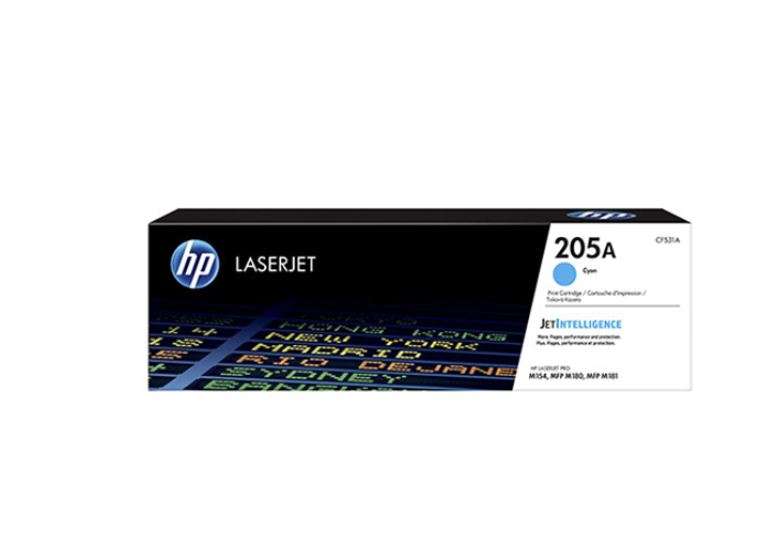 HP 205A Cyan Original LaserJet Toner Cartridge - CF531A