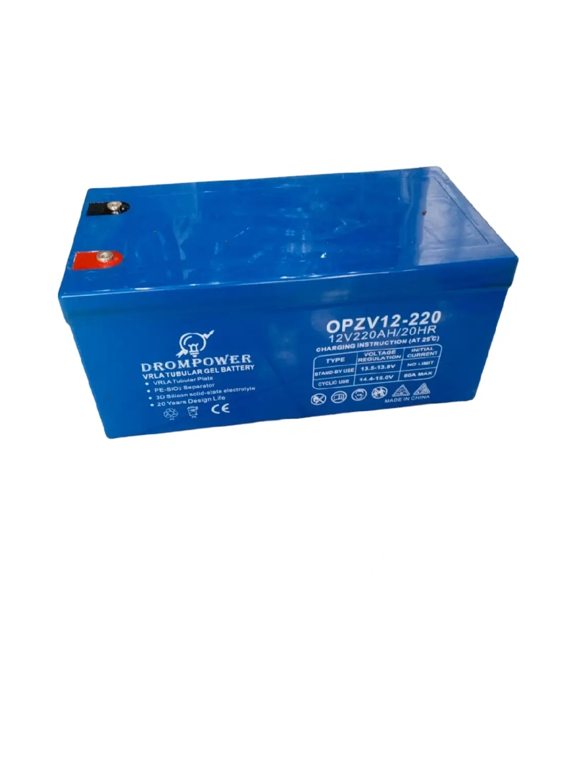 Tubular 12v 220ah Battery