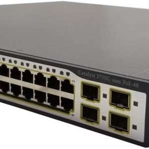 Cisco WS-C3750-48PS-S Catalyst 3750 48-Port POE Switch