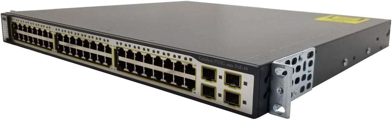 Cisco WS-C3750-48PS-S Catalyst 3750 48-Port POE Switch