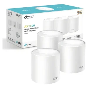 TP-Link Deco X10 AX1500 Whole Home Mesh Wi-Fi 6 System (3 Pack)