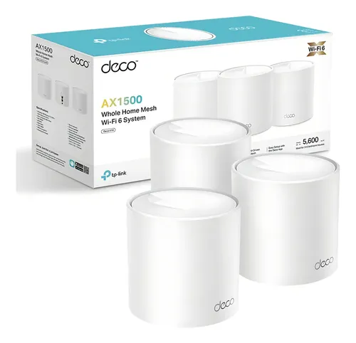 TP-Link Deco X10 AX1500 Whole Home Mesh Wi-Fi 6 System (3 Pack)