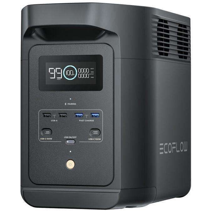 EcoFlow EFE980-UK - Portable Power Station + Free 6-in-1 Fan with LED