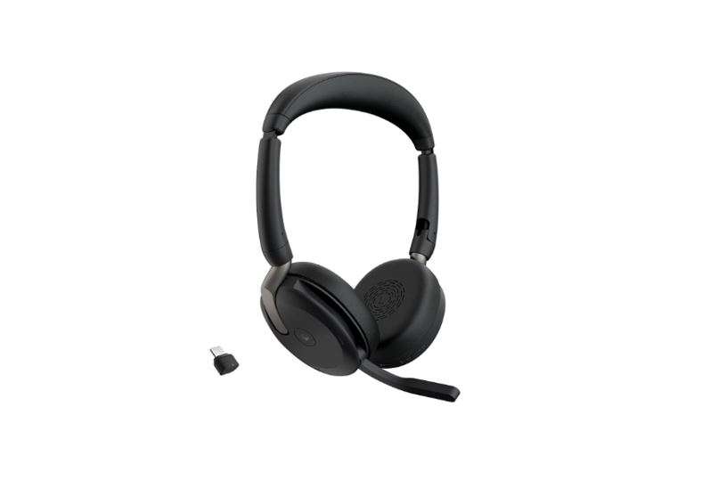 Jabra Evolve2 65 Flex Wired/ Wireless Bluetooth Stereo Headset