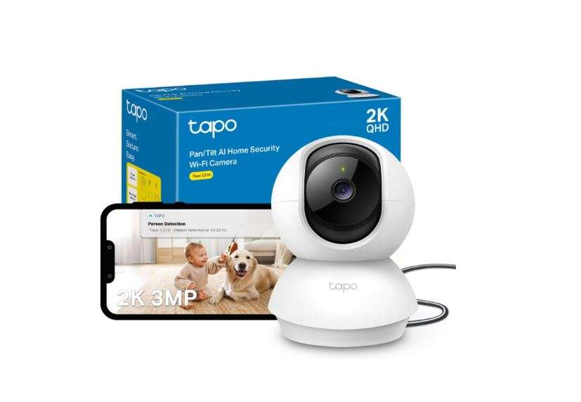 TP-Link Tapo Pan/Tilt Home Security Wi-Fi Camera - TL-TAPO C210