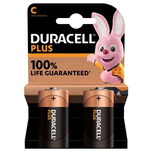 Duracell Alkaline Battery Size C 1.5V
