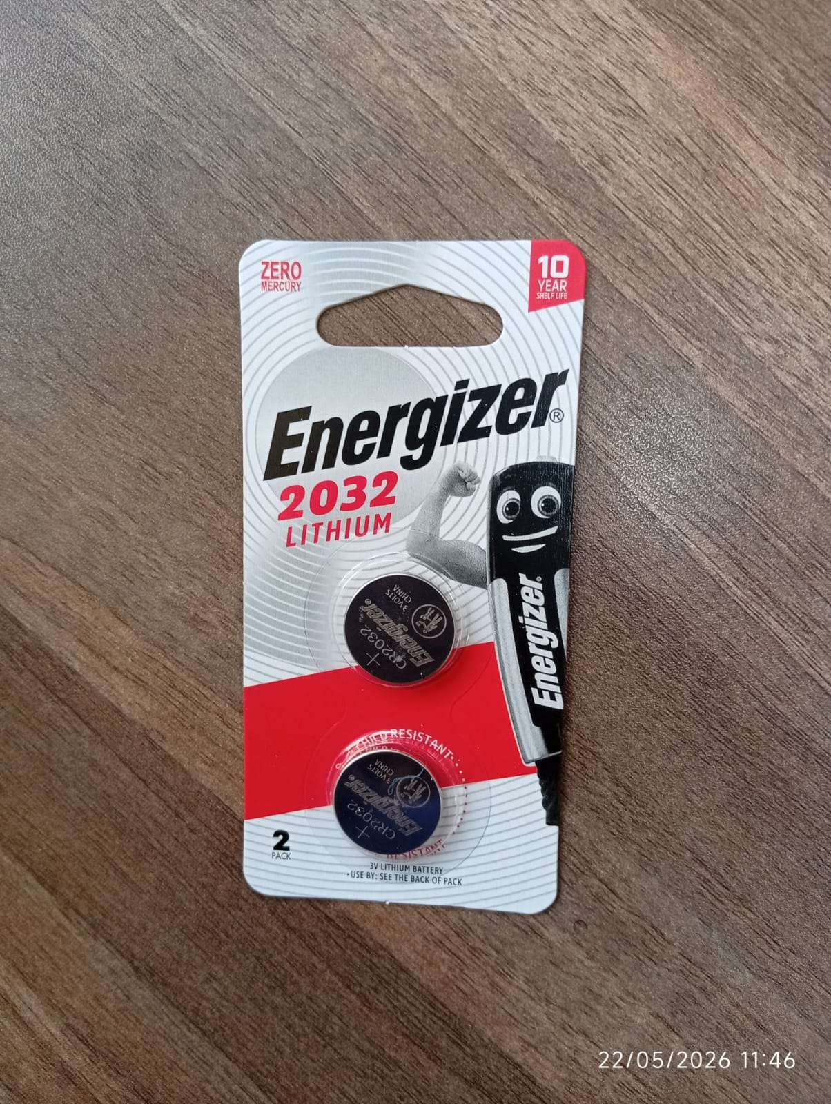 Energizer CR2032 pair