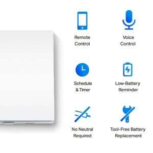 Alternative view of Tp-link Tapo S210 Smart Light Switch1 Gang 1 Way