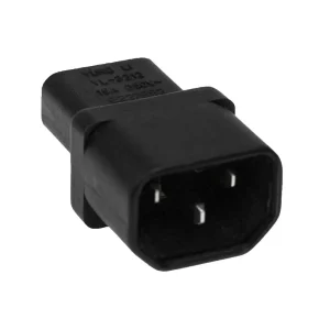 C13 to C14 Converter Black