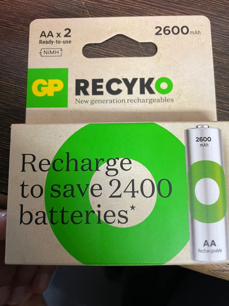 GP Recyko AA Rechargeable Batteries