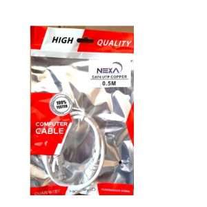 NEXA Copper CAT6 UTP Patch Cord 0.5M