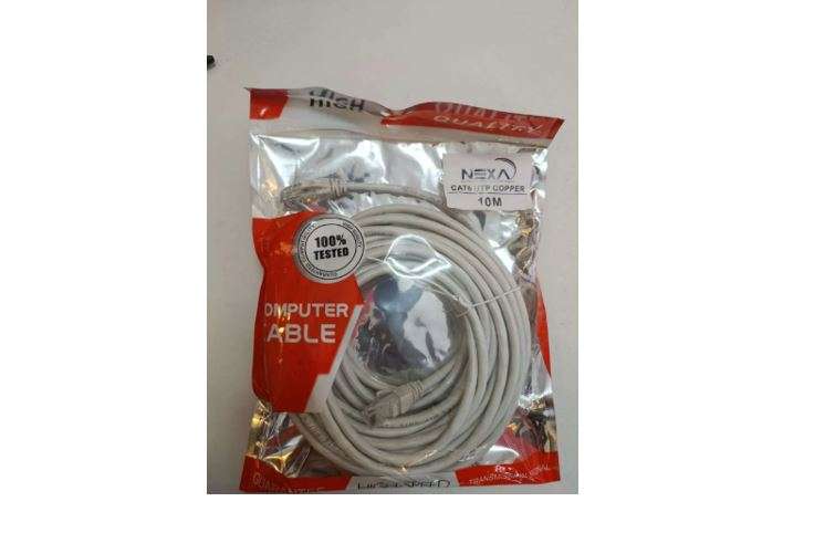 NEXA Copper CAT6 UTP Patch Cord 10M Grey