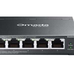 TP-Link ES205GP Omada 5-Port Gigabit Easy Managed PoE+ Switch