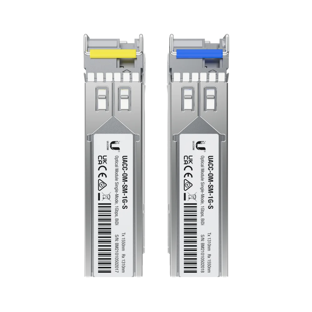 1G Single-Mode BiDi Modules (2-Pack)