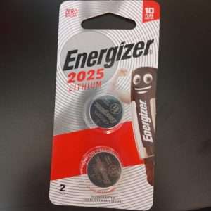 Energizer 2025 Batteries 3V Lithium Coin Battery