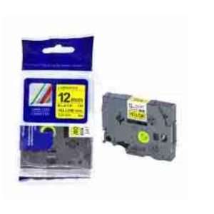 Brother TZ2-631 12mm x 8m Black on Yellow Label Tape