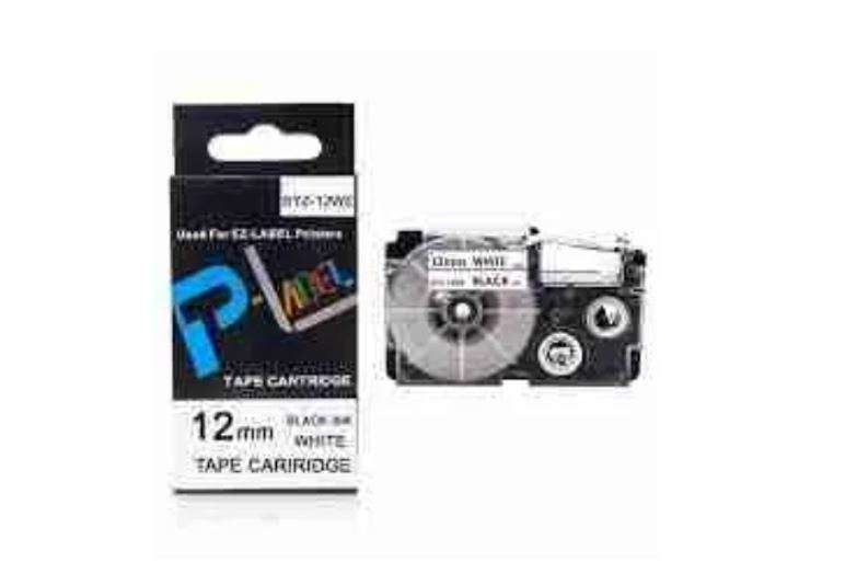Byz-12we Compatible Cartridge Casio Label Tape