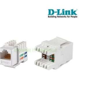 D-Link NKJ-C6WHI1B21 Cat6 UTP Keystone Jack