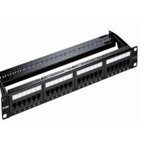D-Link NPP-C61BLK241 Cat6 24-Port Patch Panel